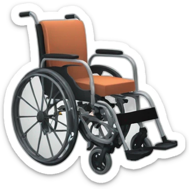 Muscular wheelchair  sticker