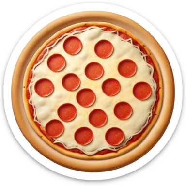 homemade pizza sticker