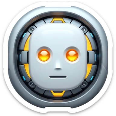 ai techno core sticker