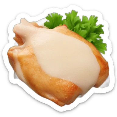 cooking ingredient chicken thighs sticker
