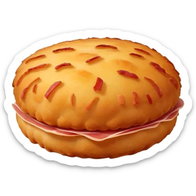 Croqueta española de jamon sticker