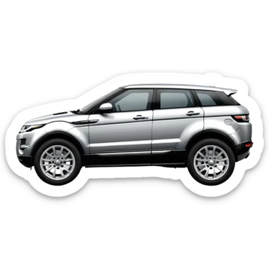 Range Rover Evoque best view  sticker