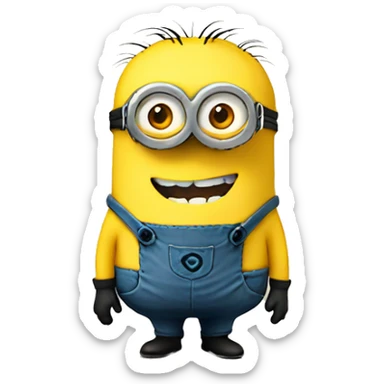 Minion sticker