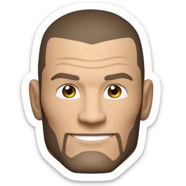 Randy Orton wwe superstar le plus réaliste possible qui fait un rko sticker