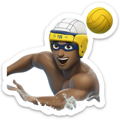 waterpolo sticker