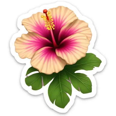 hibiscus sticker