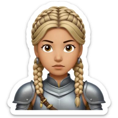 warrior princess sticker