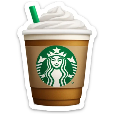 Starbucks sticker