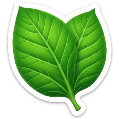 taro leaf lime sticker
