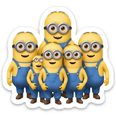 Minions sticker