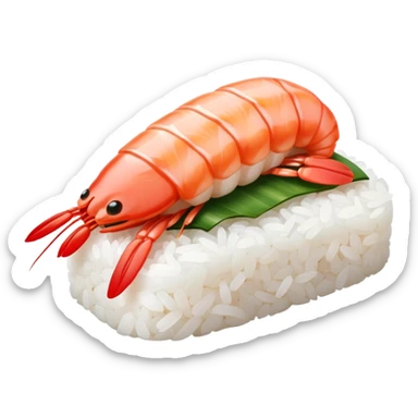 Shrimp Nigiri sticker