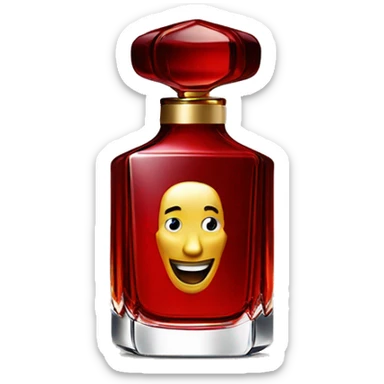 baccarat rouge 540 perfum bottle  sticker