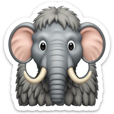 mamouth
 sticker