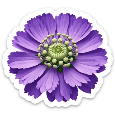 scabiosa sticker