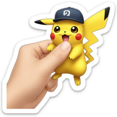 pikachu pinch sticker