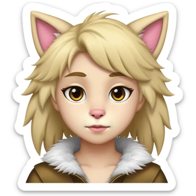 furry femboy sticker