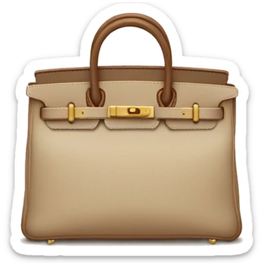 Birkin bag beige  sticker