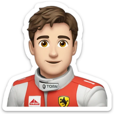 Charles leclerc sticker