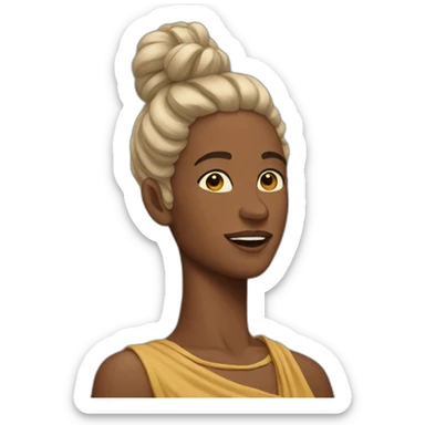 god is a woman sticker