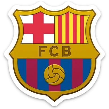 i want fc barcelona emoji sticker