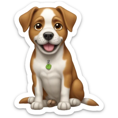 Dog shitszu  sticker