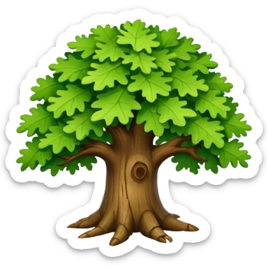 Oak Tree sticker