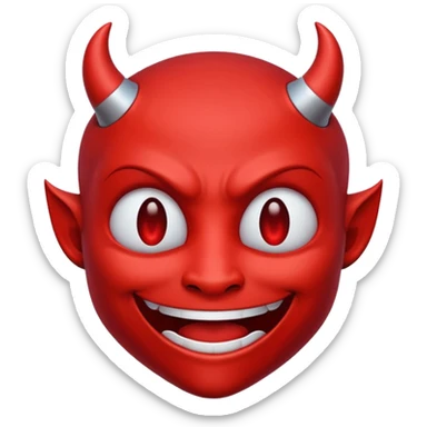 basic bot emojis devil sticker