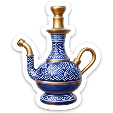 Hookah pot sticker