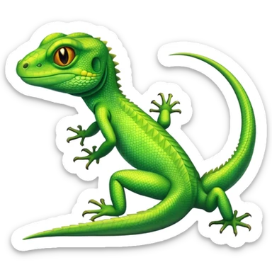 Lizard sticker