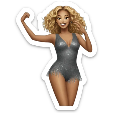 Beyoncé dancing iOS  sticker