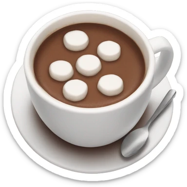 Hot chocolate  sticker