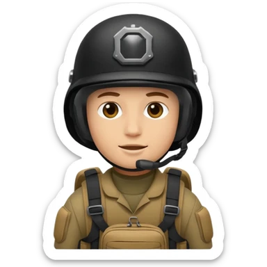 Moto cross rajoute un casque noir intégrale avec un sac militaire sticker