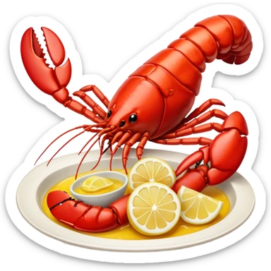 lobster meal sticker