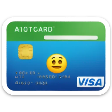 creditcard icon  sticker