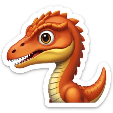 Velociraptor sticker