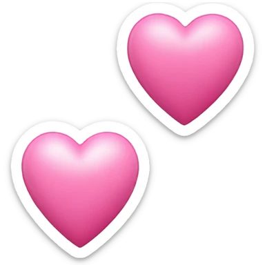 Corazon rosado sticker