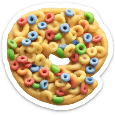 Fruit loop (like the cereal) sticker
