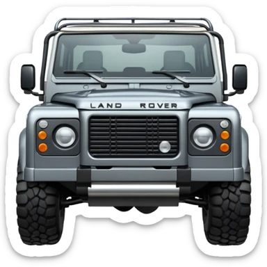 Land rover sticker