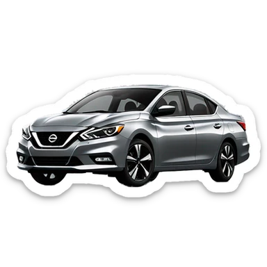 2022 Nissan Sentra grey sticker