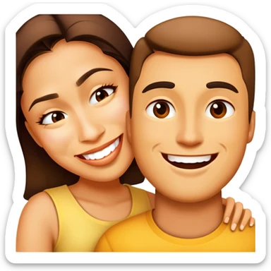 girlfriend and boyfriend  sticker