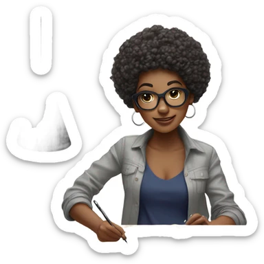 fashion designer  sticker