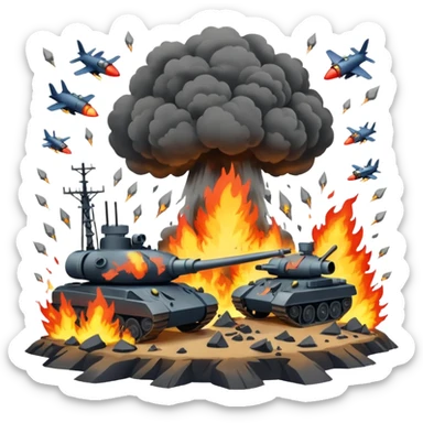war sticker