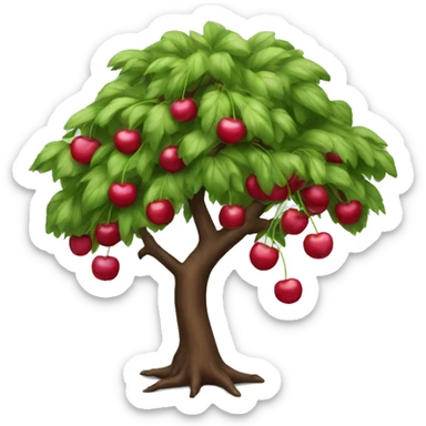 Cherry tree  sticker