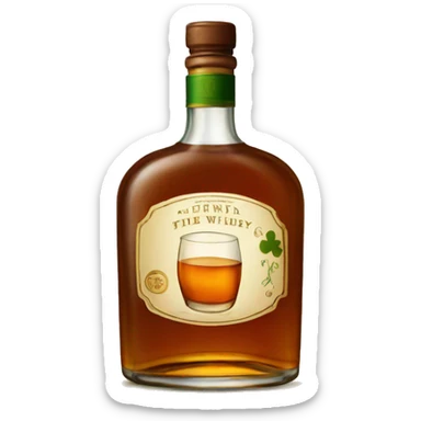 Irish Whisky sticker