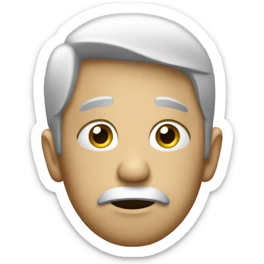 a person who is confused sticker