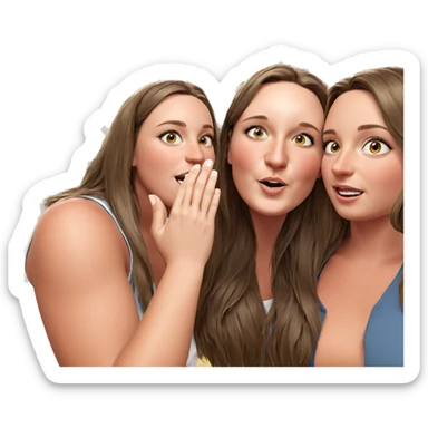 group of girls outdoors portrait sticker