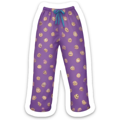 Pajama pants sticker
