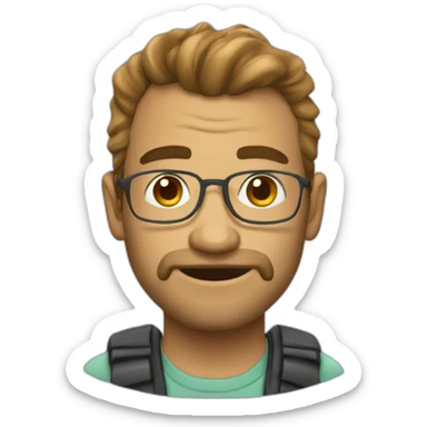 ugly java developer sticker