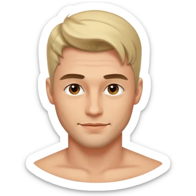 A really handsome, sexy and seductive man sticker