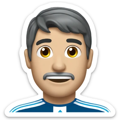 Javier Milei presidente argentina 2024 peluca sticker